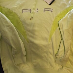 AIR Logo Neon Lime Hoodie NIKE Hoodie BRAND NEW XS OVERSIZED FIT NWT